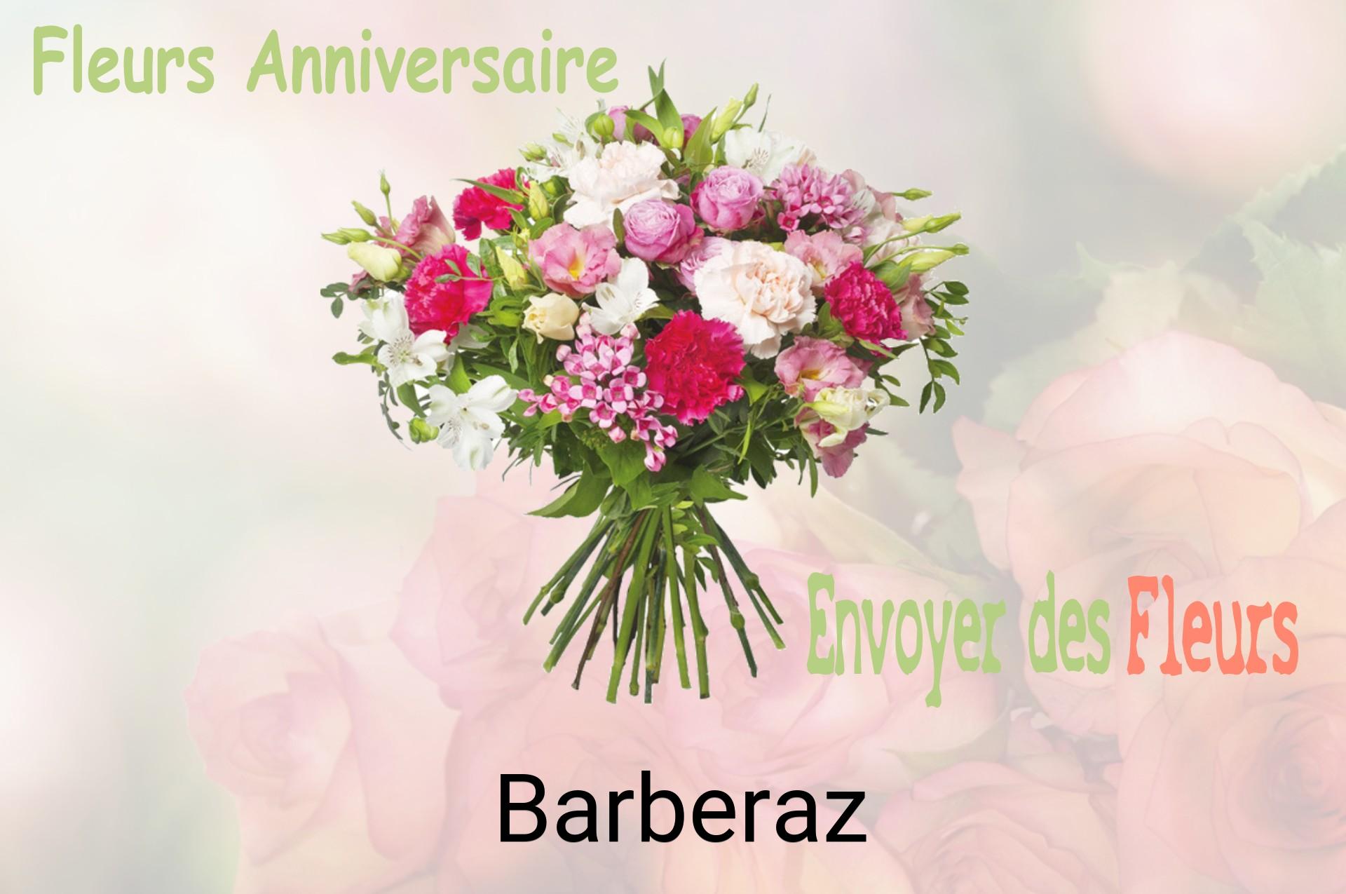 Bouquet de fleurs d’anniversaire livré à Barberaz